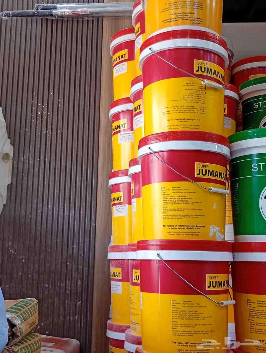 دهانات مباني 4غرف 1300ريال شامل المواد64546553569794111