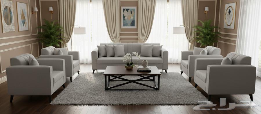 The price is 1200 for a new sofa set ready consisting of 5 p64547611003139111