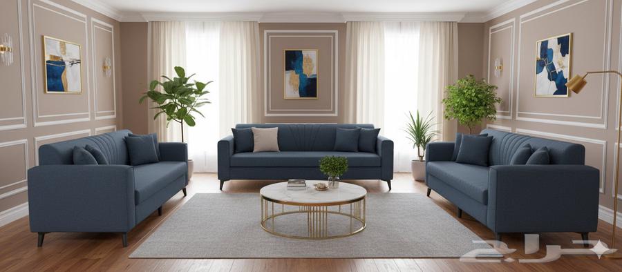 Price 1100 A new sofa set ready consisting of 5 pieces for 164545729513346112