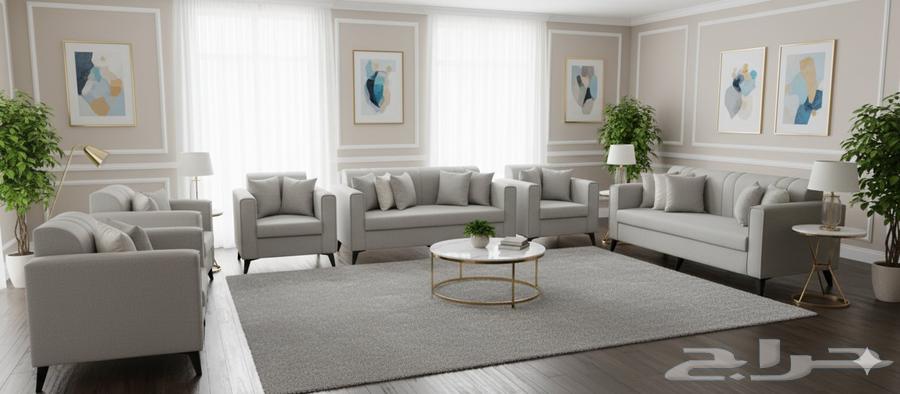 The price is 1200 for a new sofa set ready consisting of 5 p64547611003139112