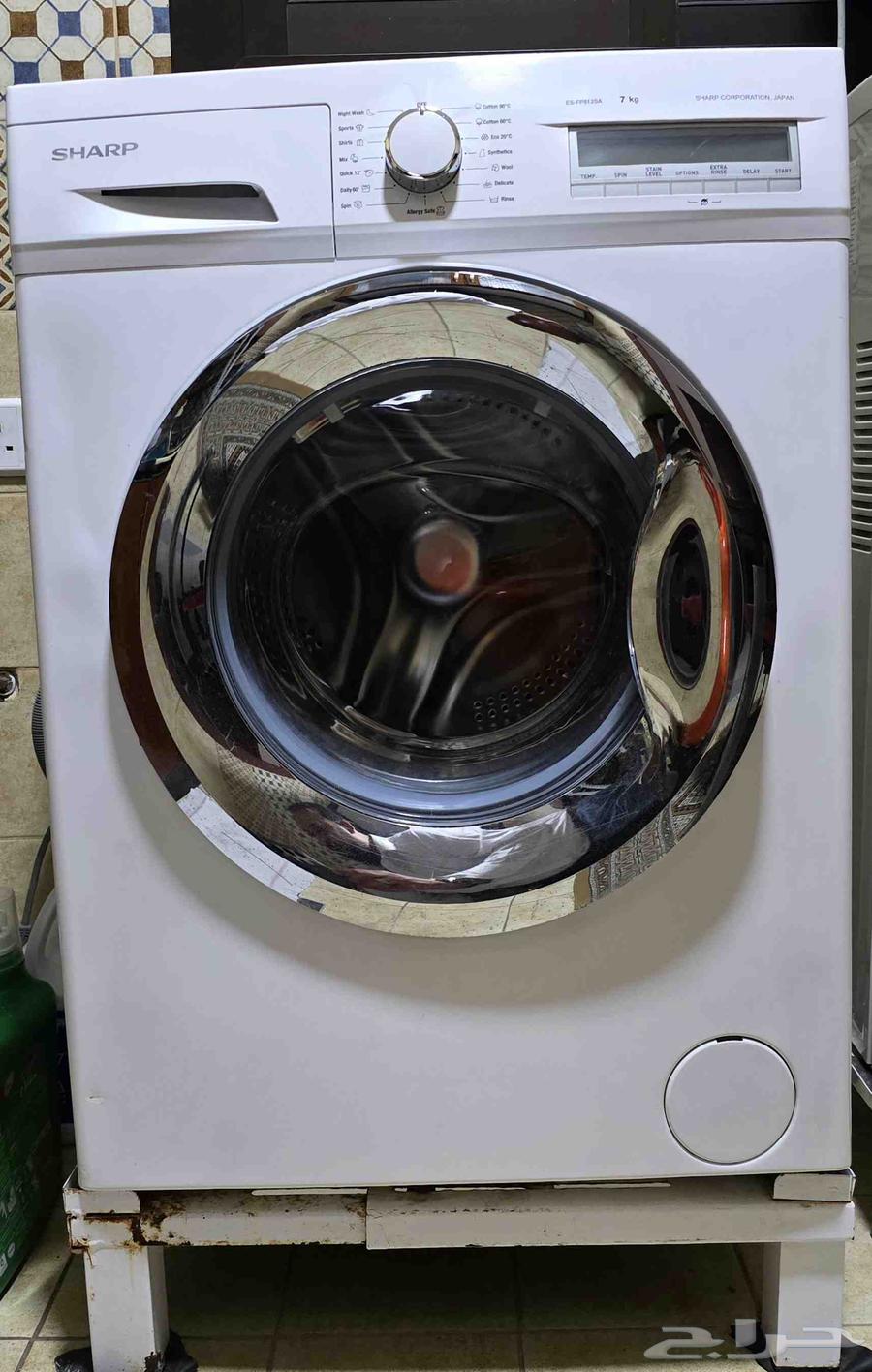 غسالة ملابس شارب 7 كيلو Sharp Fabric Washing Machine 7KG64547068821251110
