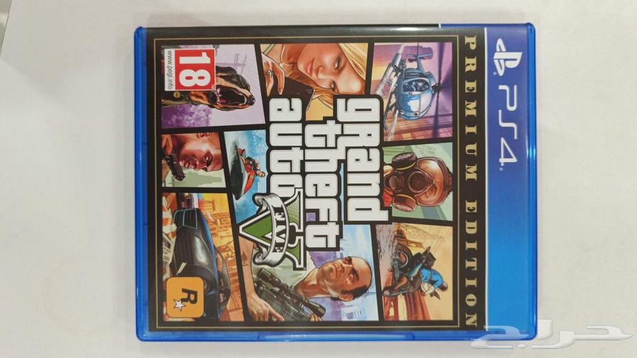 شريط قراند GTA 5 نسخة PREMIUM مستعمل نظيف جدا64543860514305110