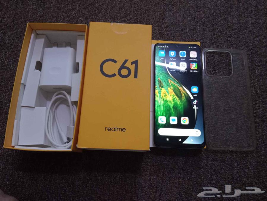 هاتف ريلمي c61 رام 8 مساحة 256 استخدام اقل من شهر64550346850177111