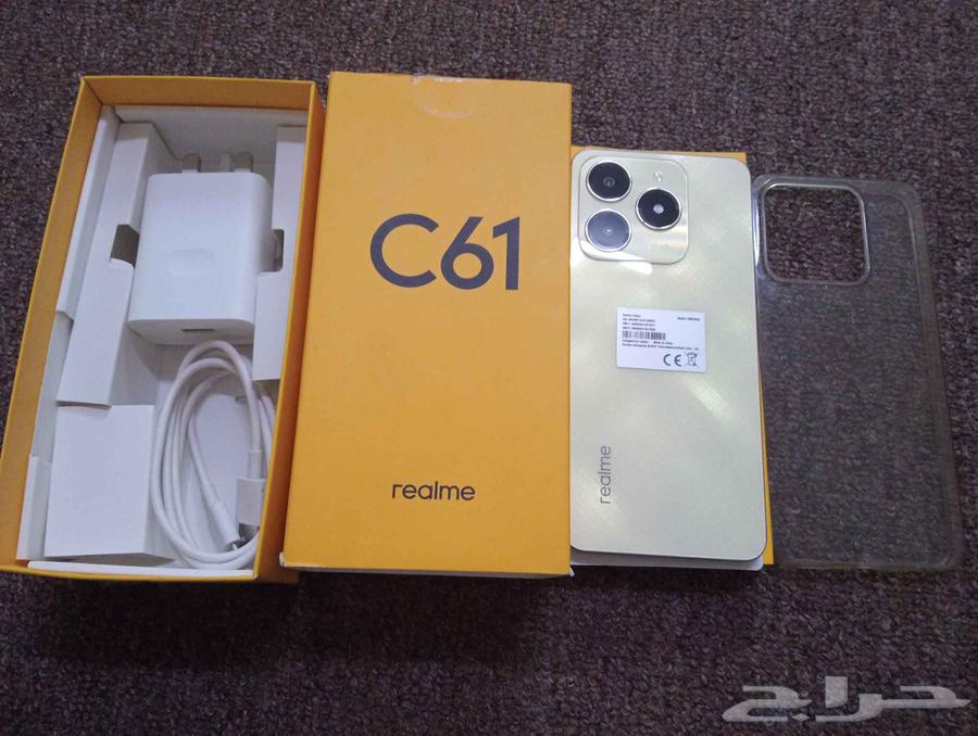 هاتف ريلمي c61 رام 8 مساحة 256 استخدام اقل من شهر64550346850177110