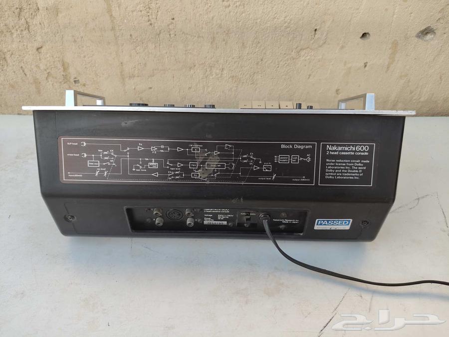 مسجل كاسيت ماركة نكاميشي ياباني ممتاز موديل Nakamichi 60064545217282178113