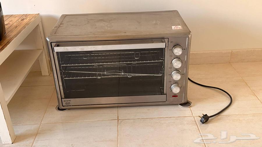 Reading sofa, air fryer, electric oven, and two iron round tables64547207826178110