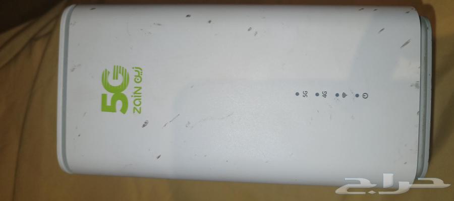 Zain 5G router without cable, working properly and wirelessly64544523506305110