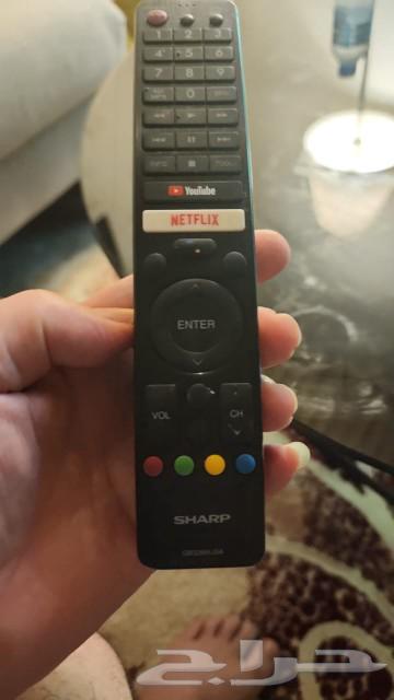 شاشة شارب 50 بوصة حالة ممتازة وسخان الخزف السعودي64551362762627111