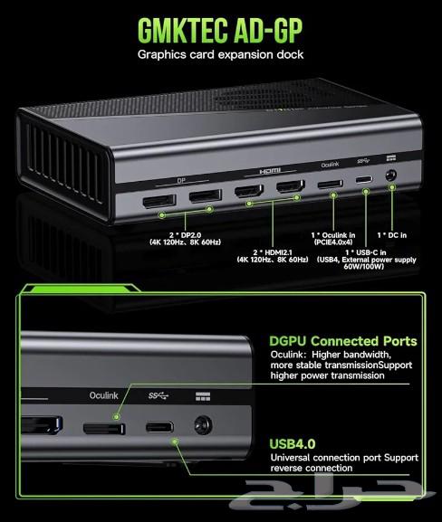 AMD 7600M XT External Graphics Card eGPU64547249346563111