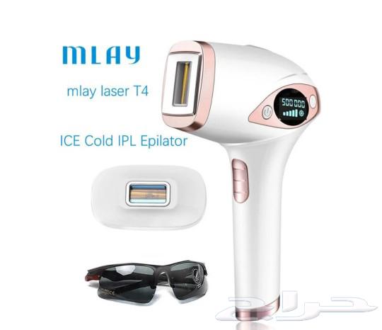 جهاز إزالة الشعر بالليزر T4 بضغط الثلج من ميلسيا (زهري)64547555656323110