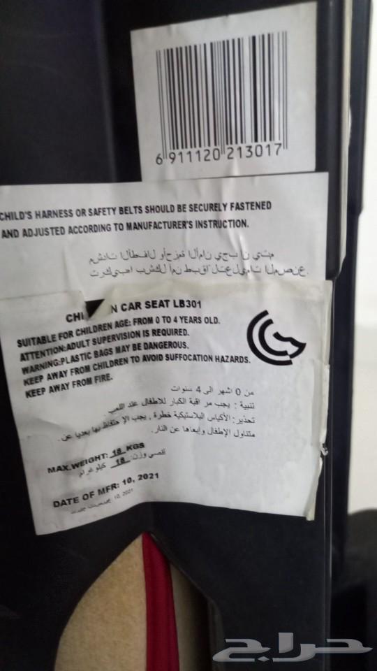 كرسي اطفال لسيارة. مناسب للعمر ستة وحتى 4 سنوات. مستعمل64548280789634113