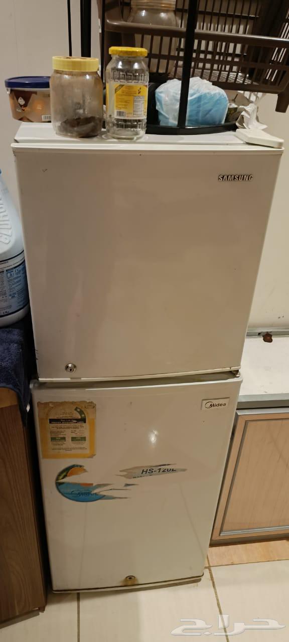 These items are for sale: 2 refrigerators, bed with mattress, nightstand, tall wardrobe64549471839490111