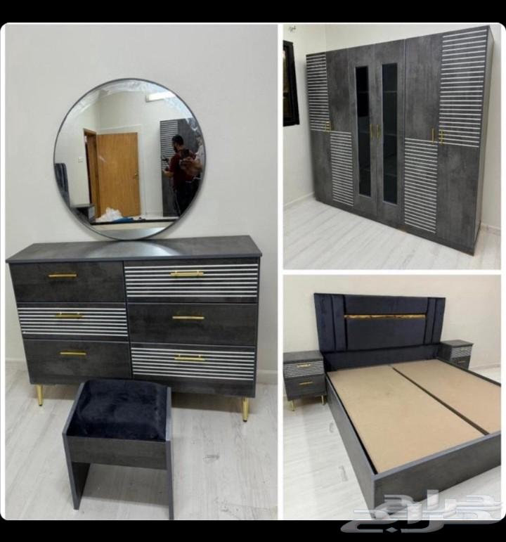 غرف نوم جديده جاهزه وأسره ودواليب جديده جاهزه64544947767299111