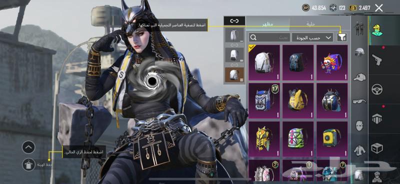 حساب ببجي للبيع64545019597697110