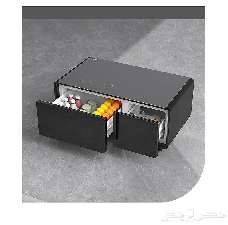 Smart table with built-in refrigerator64545076369409111