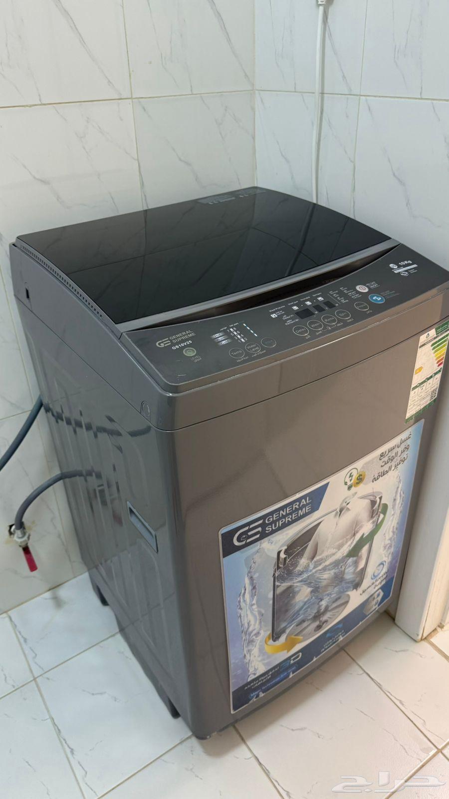 غسالة ملابس أتوماتيك جنرال سبريم 10 كيلو64547707993859111