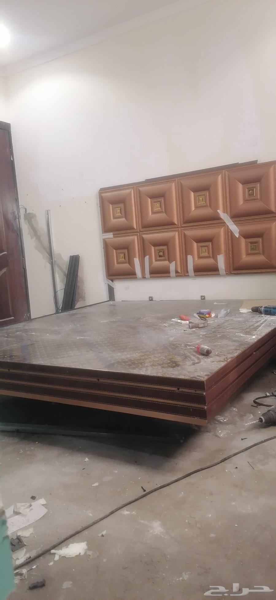 سرير حديد معلق بدعامه واحده فقط غير مكلف ريخص قوي جدا يتحمل64548924413315114