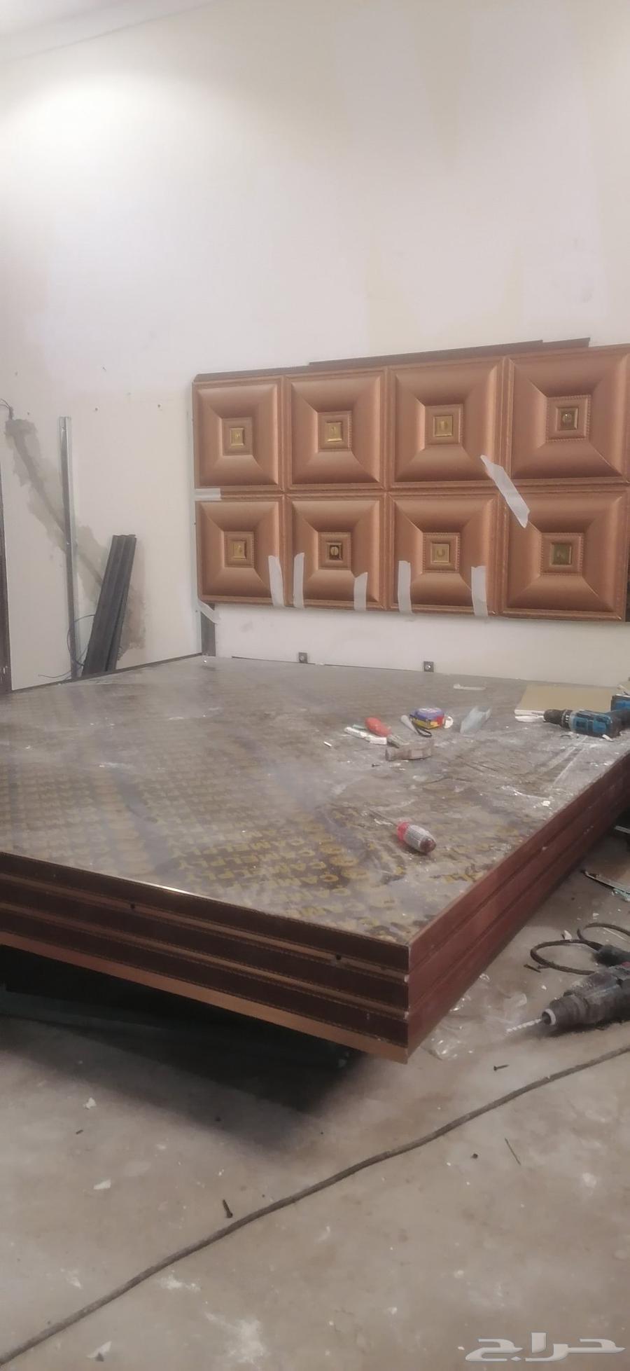 سرير حديد معلق بدعامه واحده فقط غير مكلف ريخص قوي جدا يتحمل64548924413315113