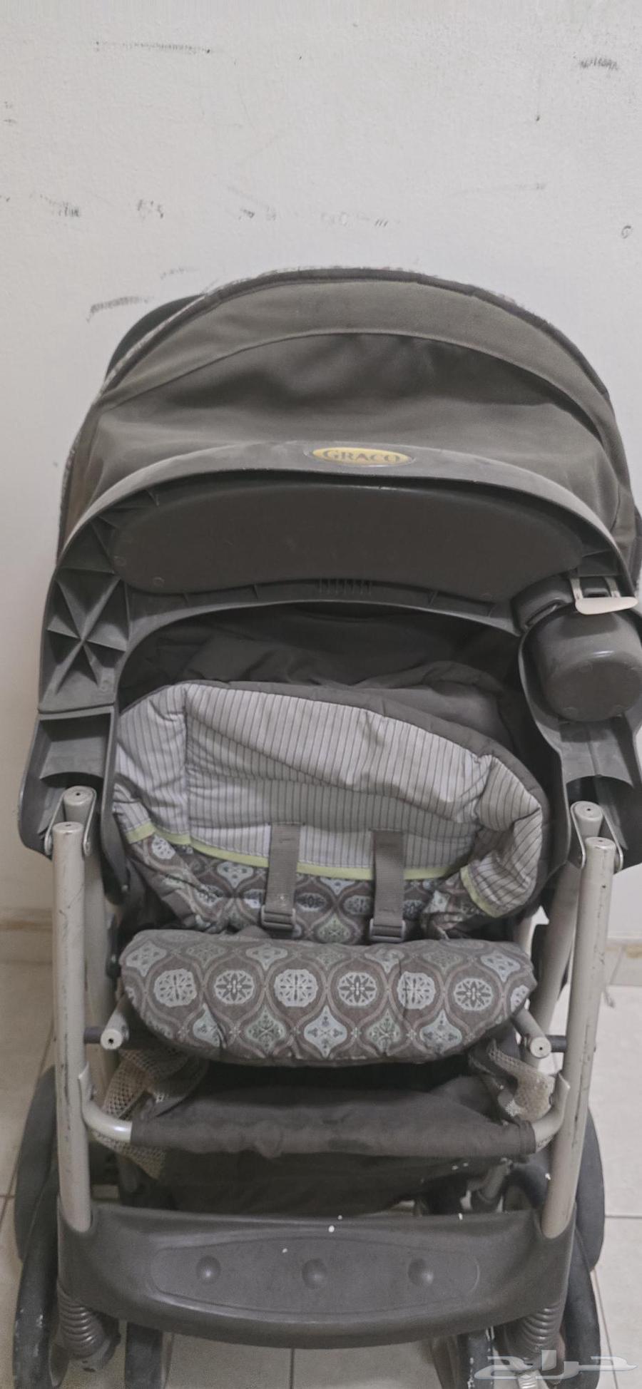 عربة أطفال و كرسي أطفال64551434012290114