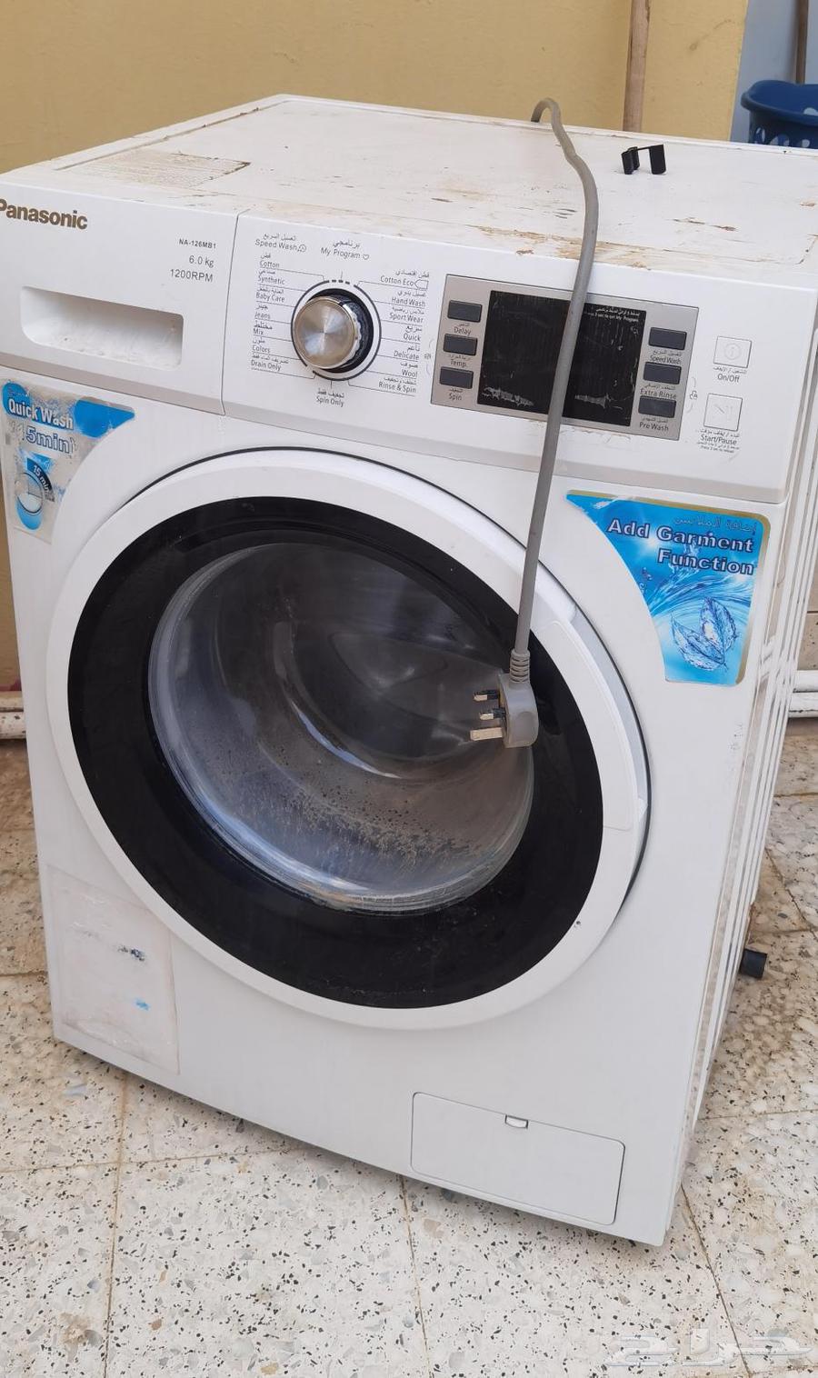 غسالة باناسونيك panasonic حجم 6 كيلو64549882553986110