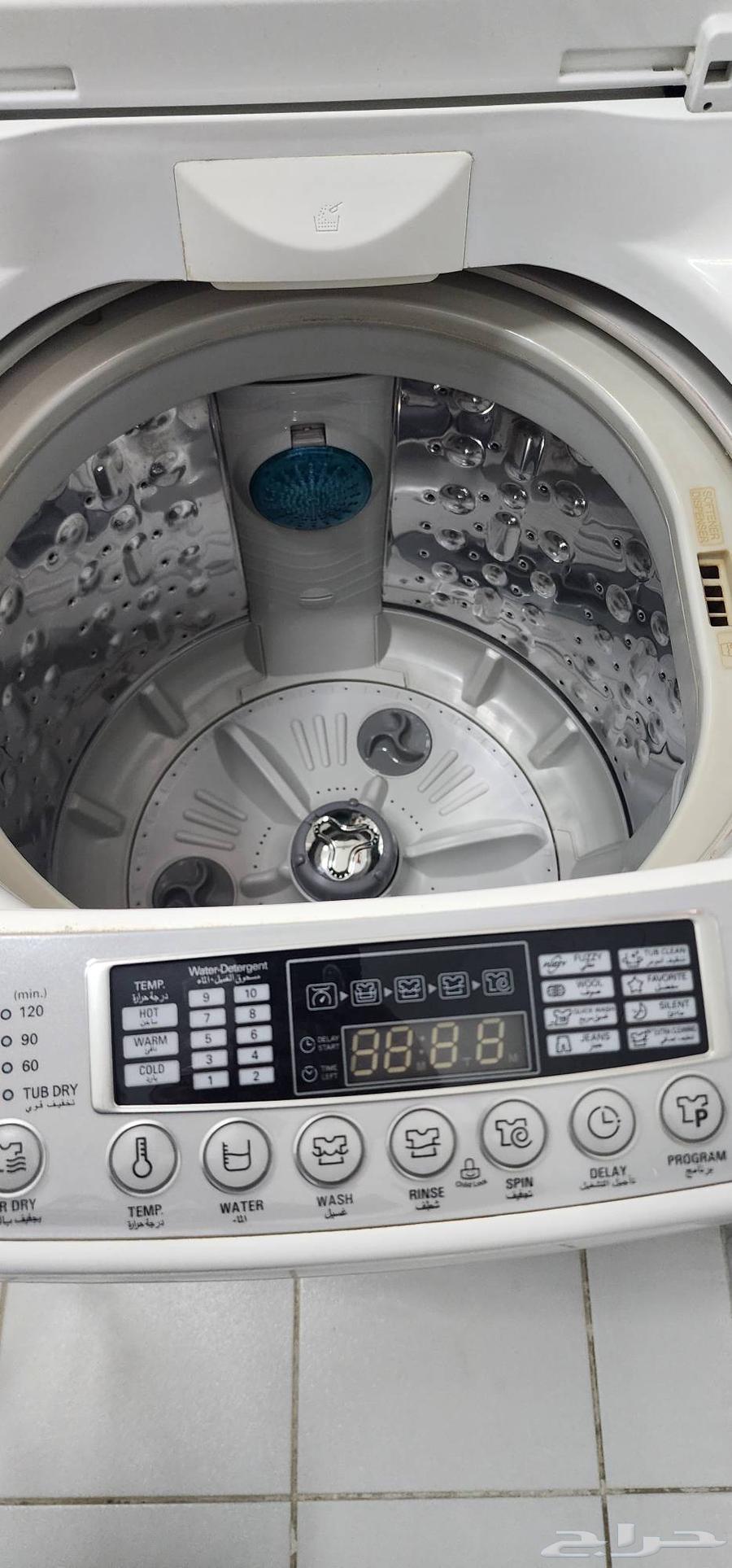 غسالة ال جي اتوماتيك باب علوي 8 كيلو تحتاج صيانة64546734913922111