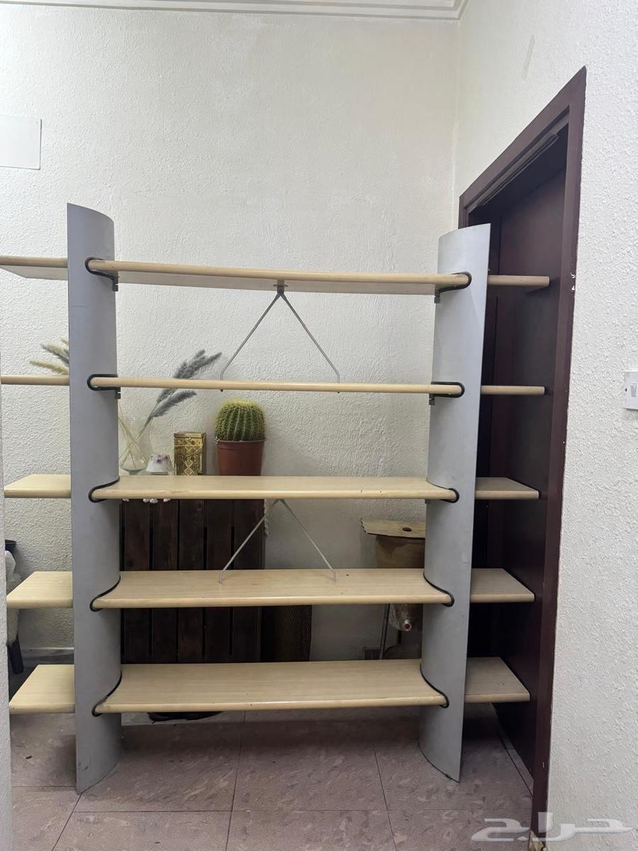 مكتبة خشب و ستيل64550676209794110