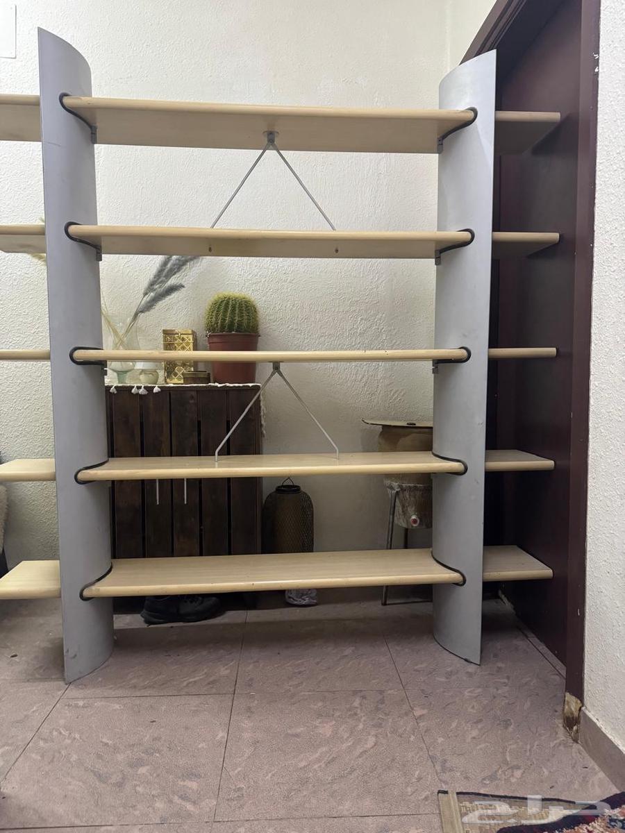 مكتبة خشب و ستيل64550676209794113