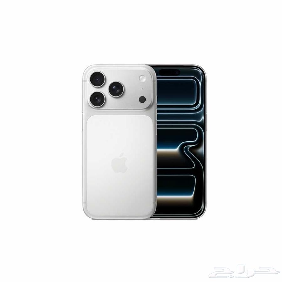 مطلوب آيفون 17 برو الفضي جديد64561616123393110