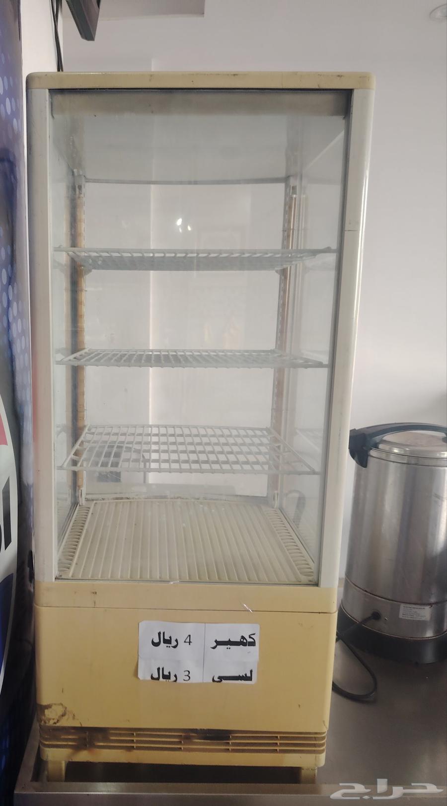 تلاجة عرض قزاز للبيع64555489341571113