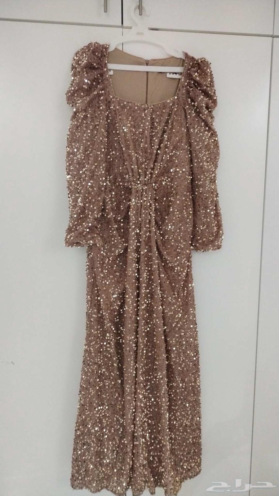 فستان للبيع استعمال مره واحده للجادين فقط مقاس 1XL64560402903297110