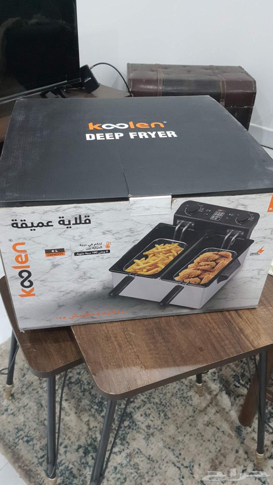 قلاية زيت جديدة بقراطيسها64554384723075110