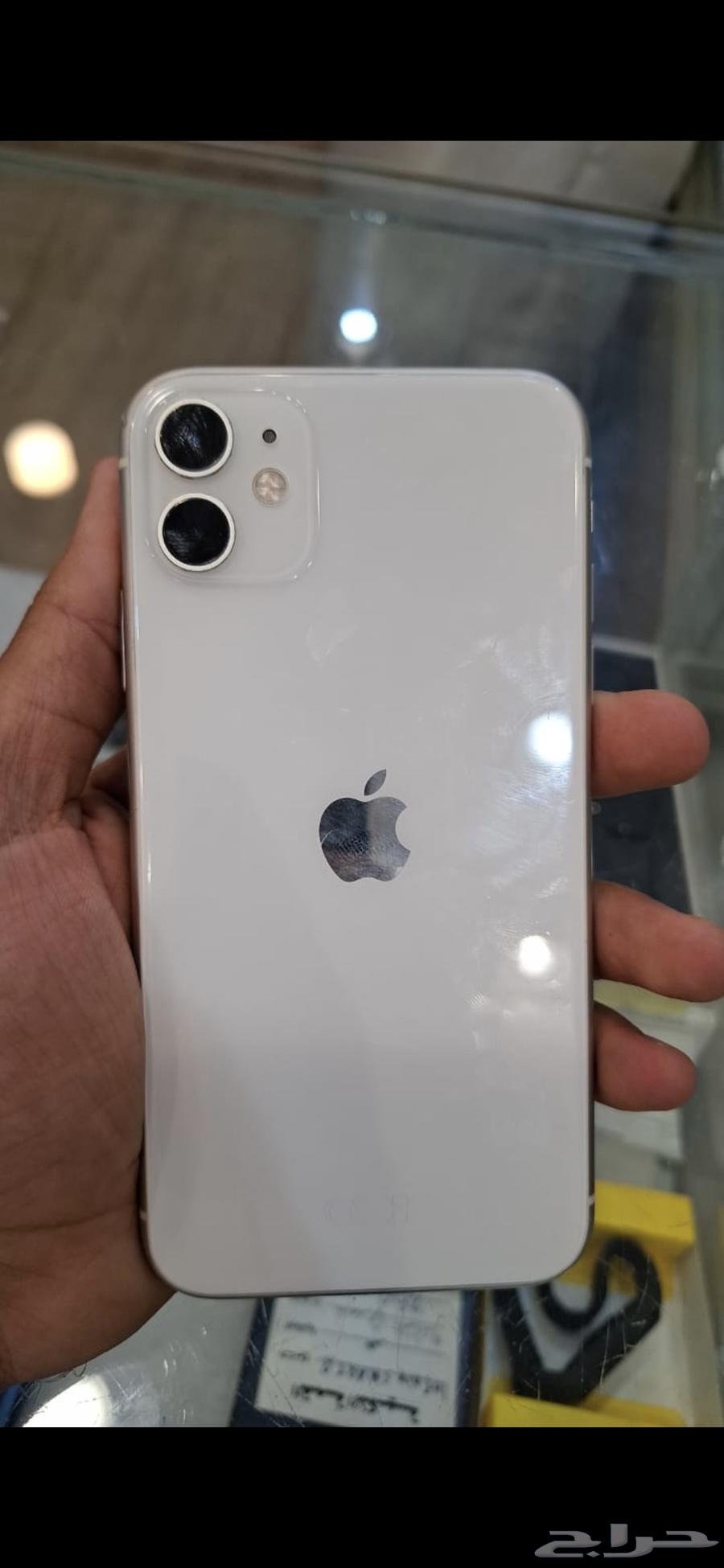 آيفون 11 256GB نسبة البطارية 75 اللون أبيض ما فك64555842588930110