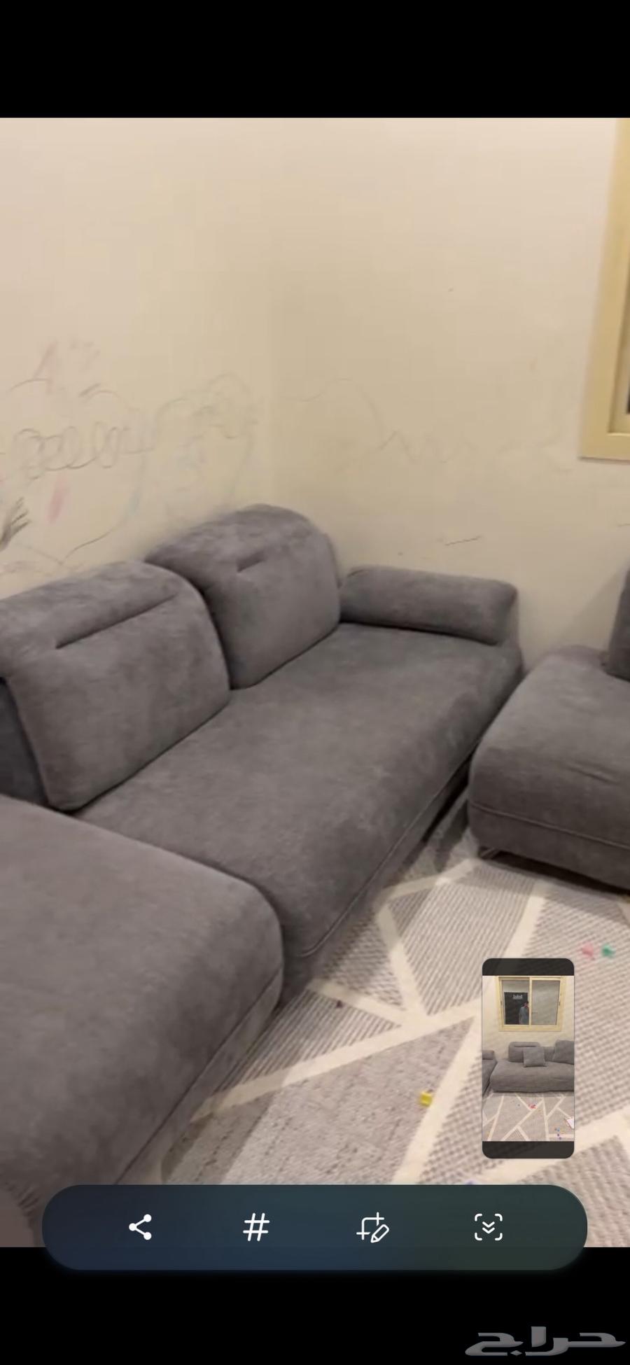 L-shaped sofa64556847219201112
