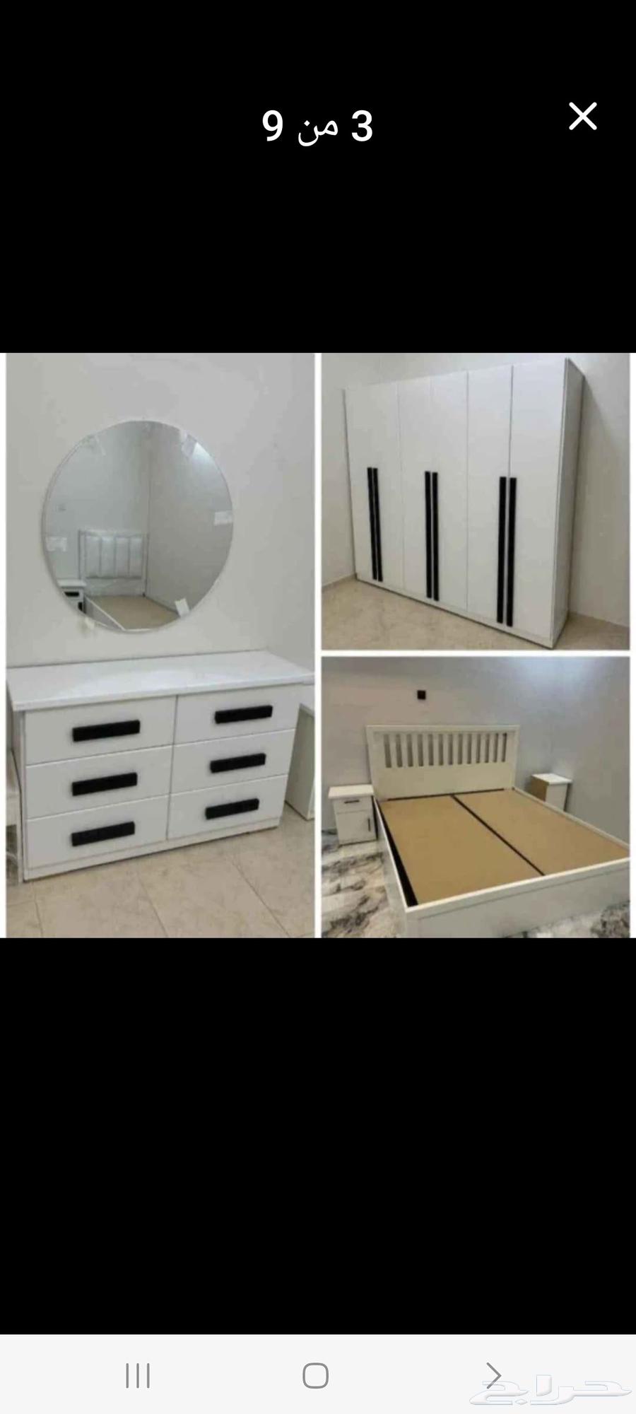 غرف نوم جديده وطني مع التركيب والتوصيل بدون مرتبه64560684241922112