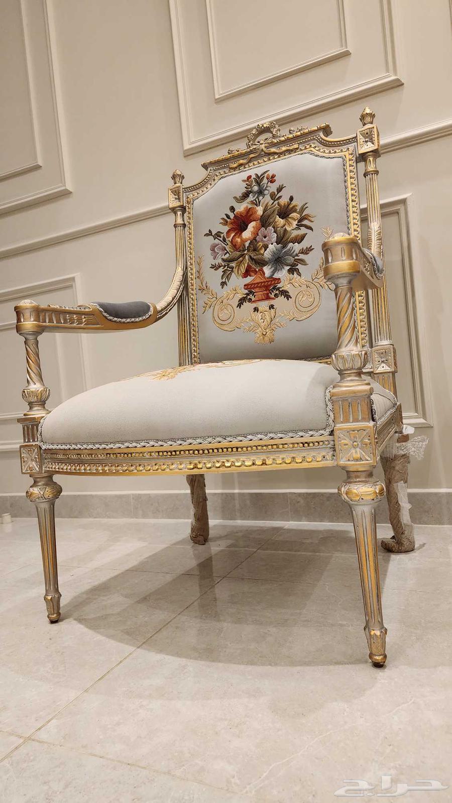 الكرسي الانجليزي الفاخر الرسمي بالقصور والتشريفات64558600460289114