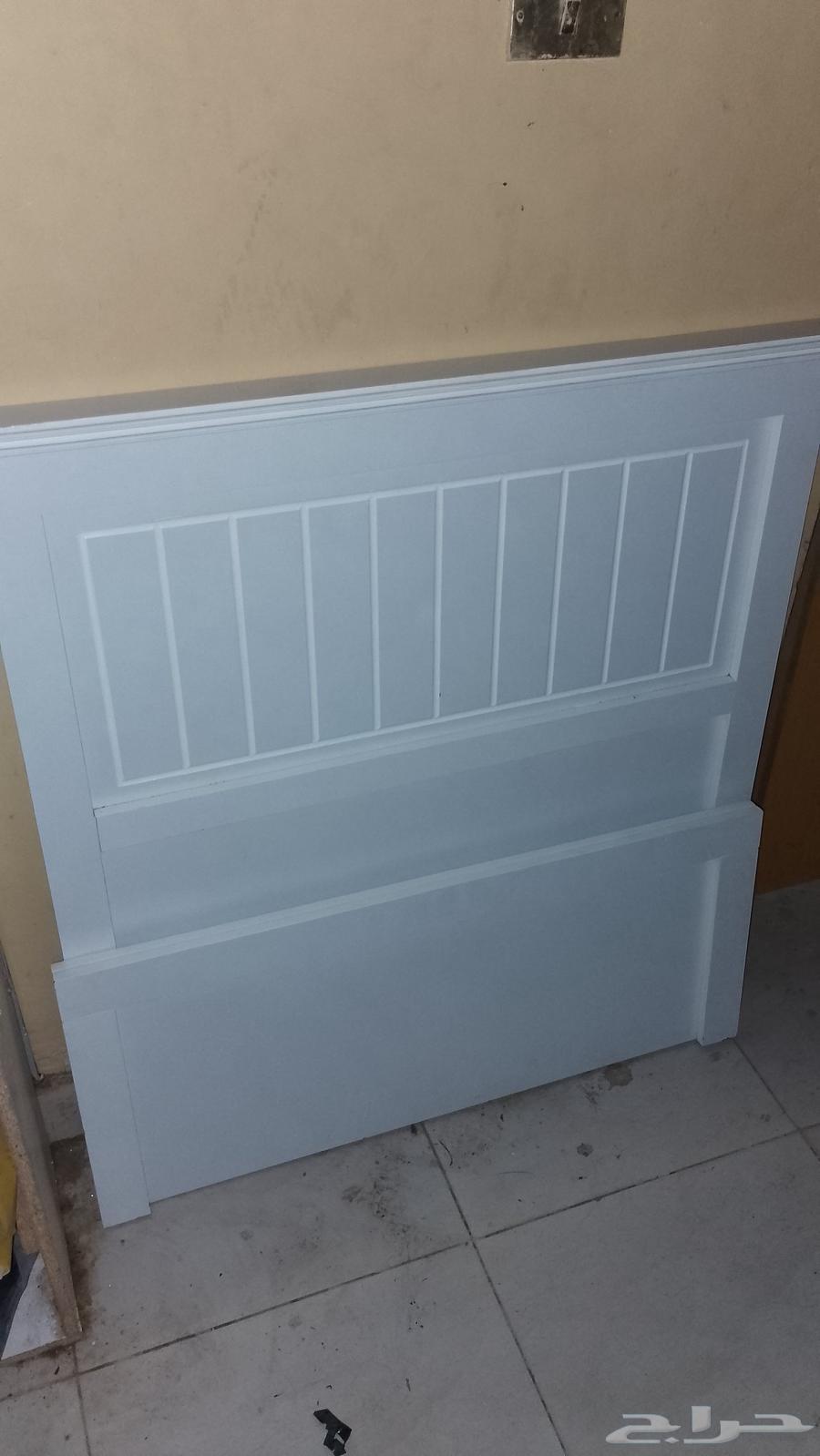 سرير صغير ابيض جديد فرد واحد64555333685507113