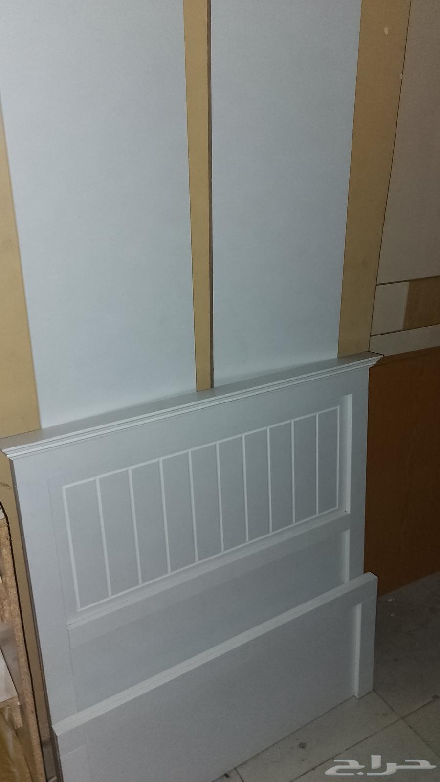 سرير صغير ابيض جديد فرد واحد64555333685507112