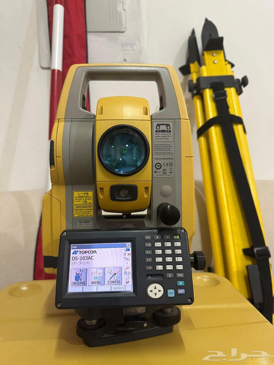 جهاز مساحة توتل استيشن توبكون DS103 ACموترايز جديد64559015275139110