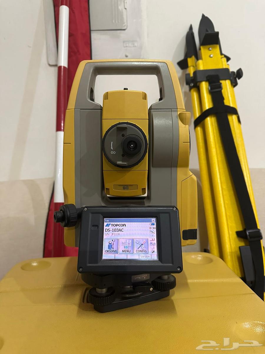 جهاز مساحة توتل استيشن توبكون DS103 ACموترايز جديد64559015275139114