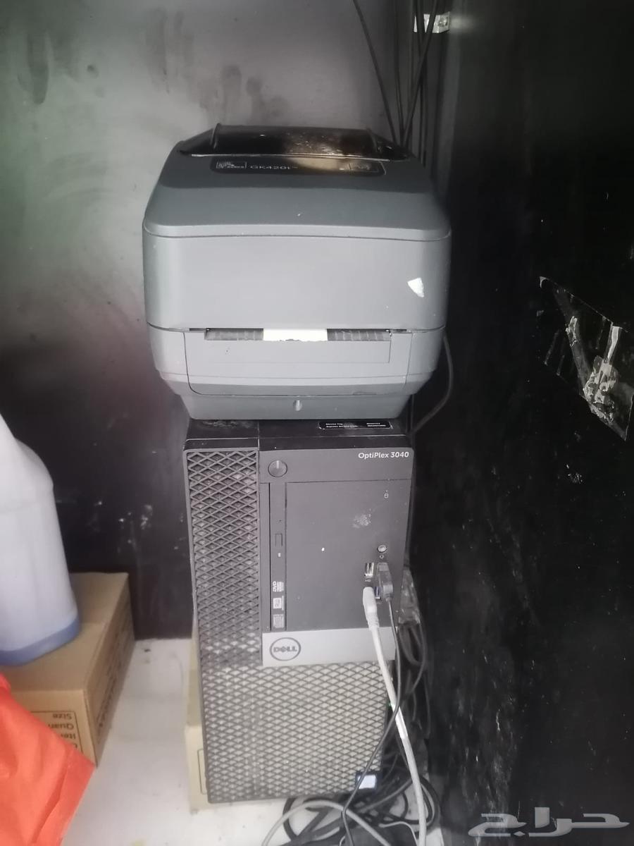 جهاز كمبيوتر متكامل من شركه دل مع طابعتين64560600298369111