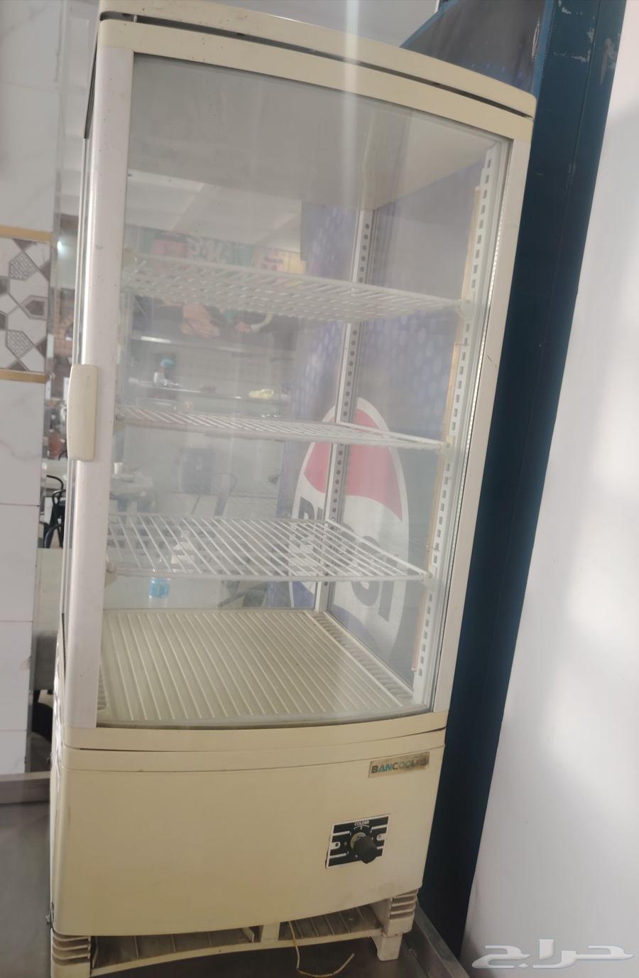 تلاجة عرض قزاز للبيع64555489341571112