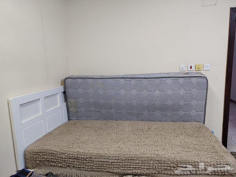 Very clean single bed and two mattresses, unused64560516091137110