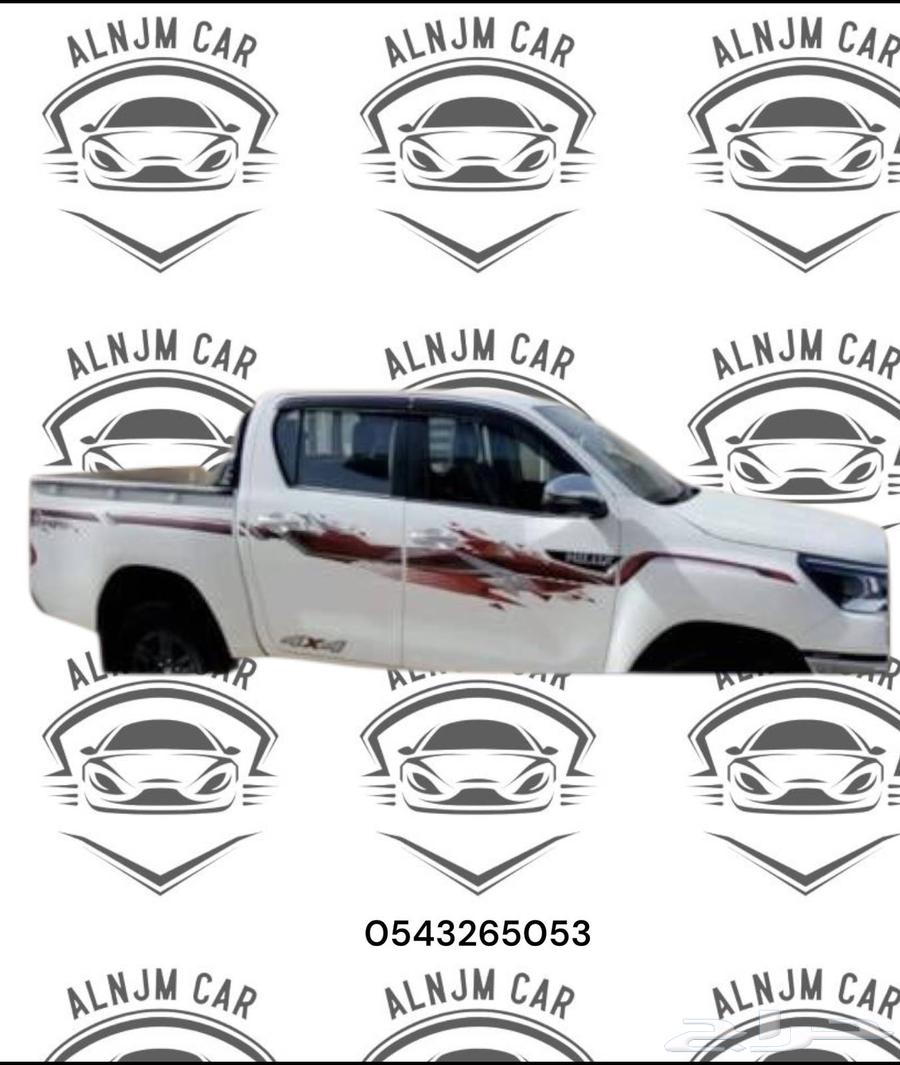 خط شطرطون هايلوكس 2023 بريمي - سعودي أصلي وكالة64556240646915111