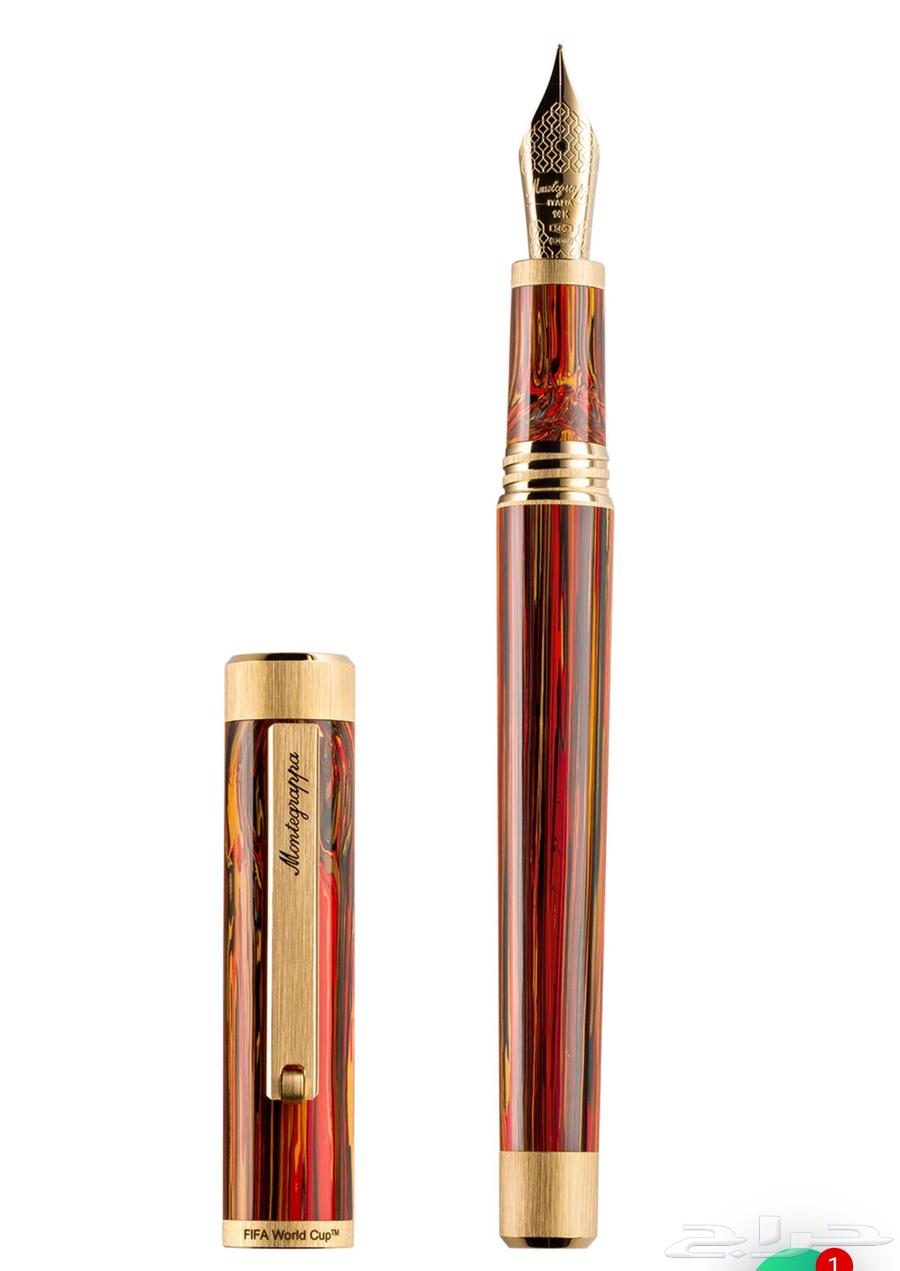 (تم البيع ) قلم مونتغرابا اصدار محدود ذهب 14 قيراط64560122711555113