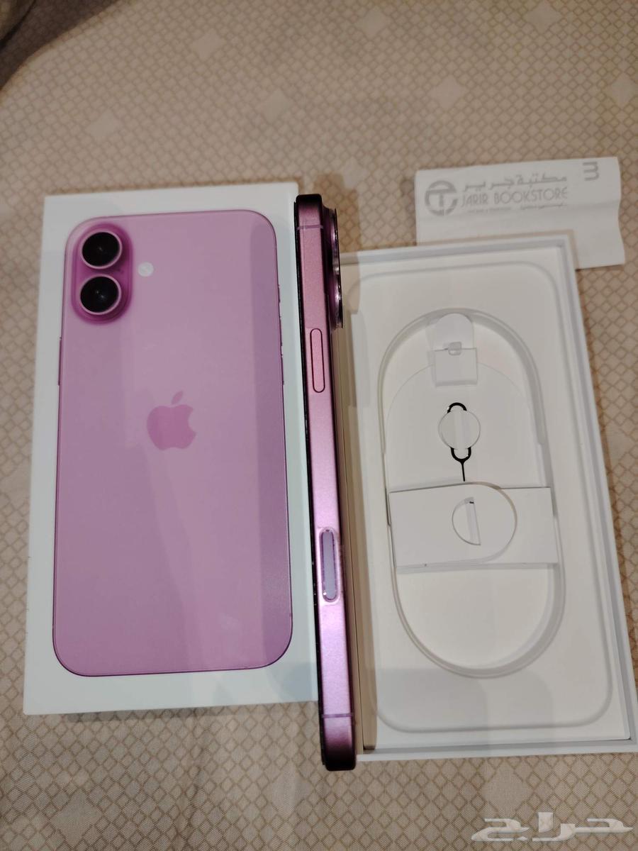 ايفون 16 بلس 256 غيغابايت مازال على الضمان64555658871299114