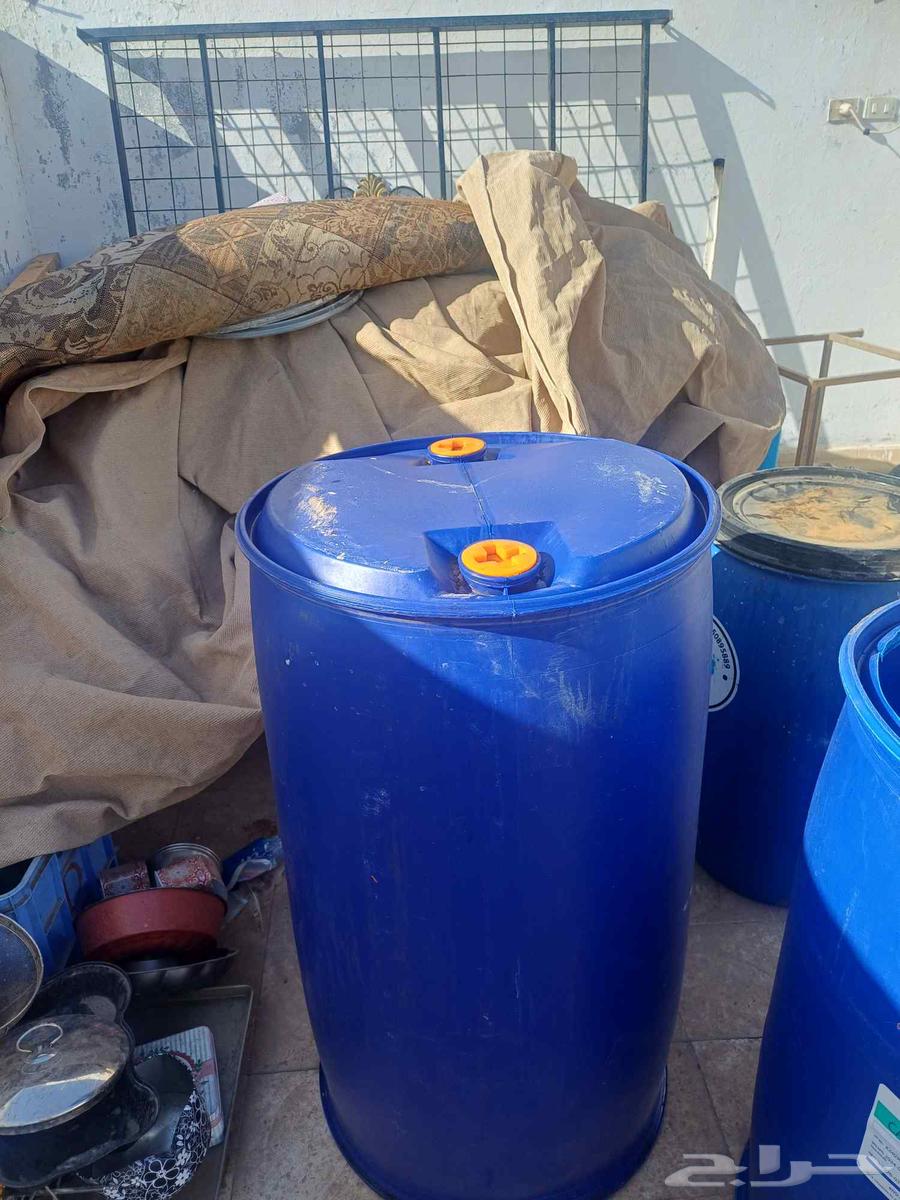 براميل السعه 120 لتر و250 لتر للبيع64555913667971111
