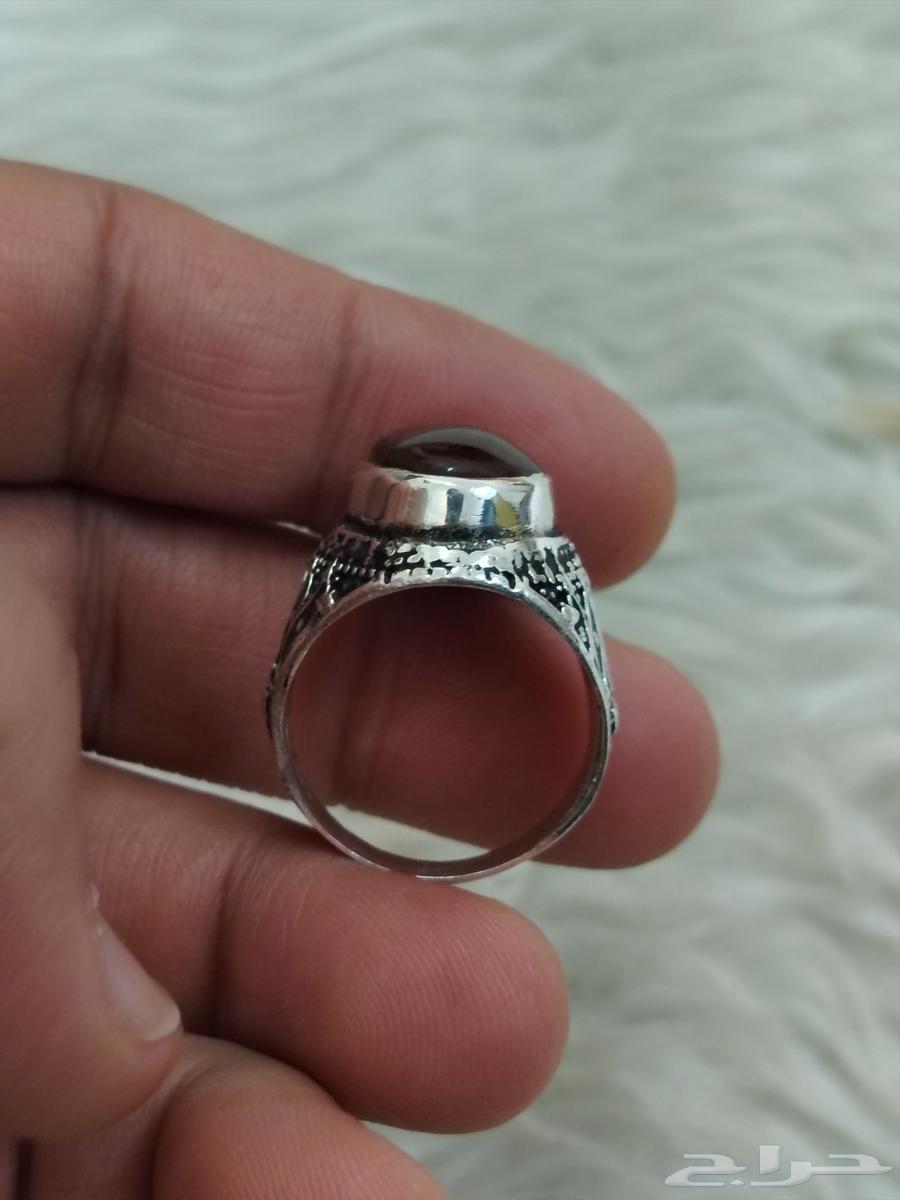خاتم فضه بحجر العقيق اليماني64559140634242112
