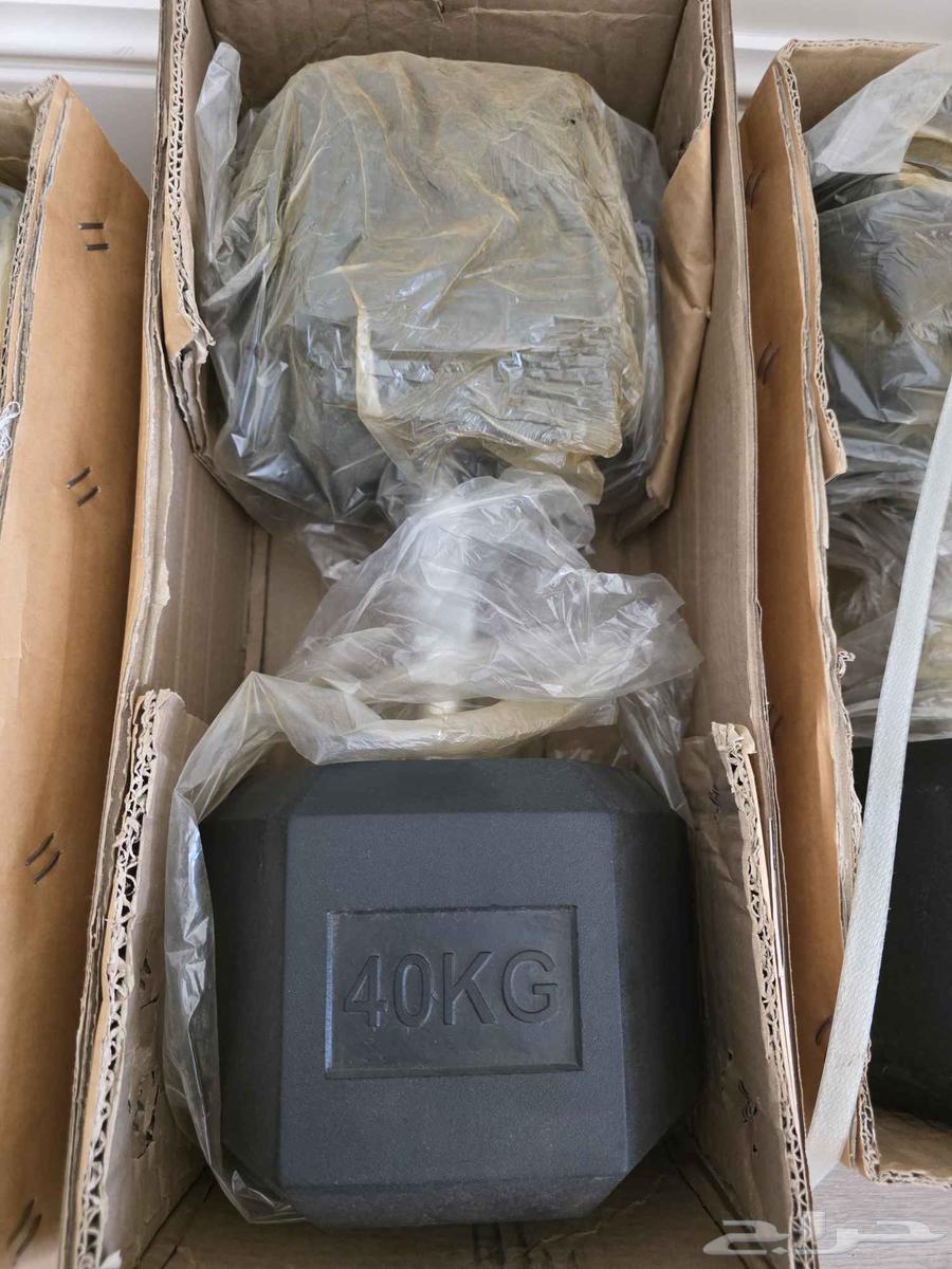 أوزان من الحديد الزهر جديدة وغير مستخدمه64556623596673111