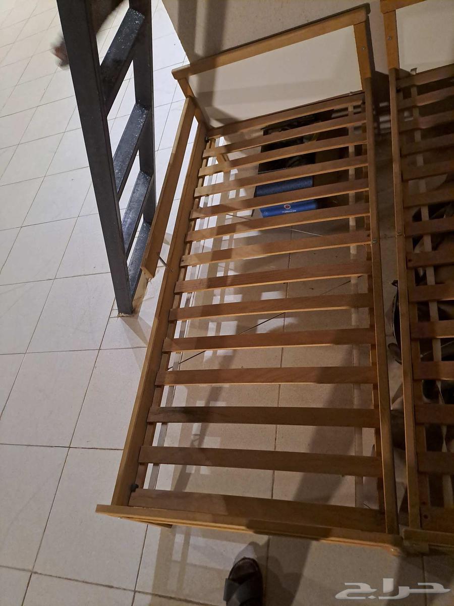 سرير اطفال مناسب اعمار إلى ست سنوات سبع نظيف جدا اثنين64560558487427112