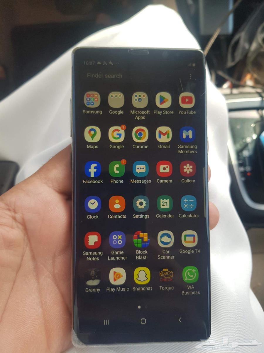 سامسونج جالكسي نوت 8 اسود 64 قيقا64555715489410112